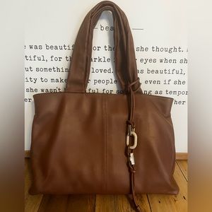 BUTTERY soft tote. Easily fits 13 inch laptop.